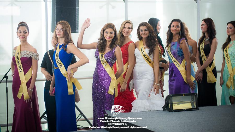 งานแถลงข่าว ต้อนรับสาวงามนานาชาติ Miss Grand International 2014