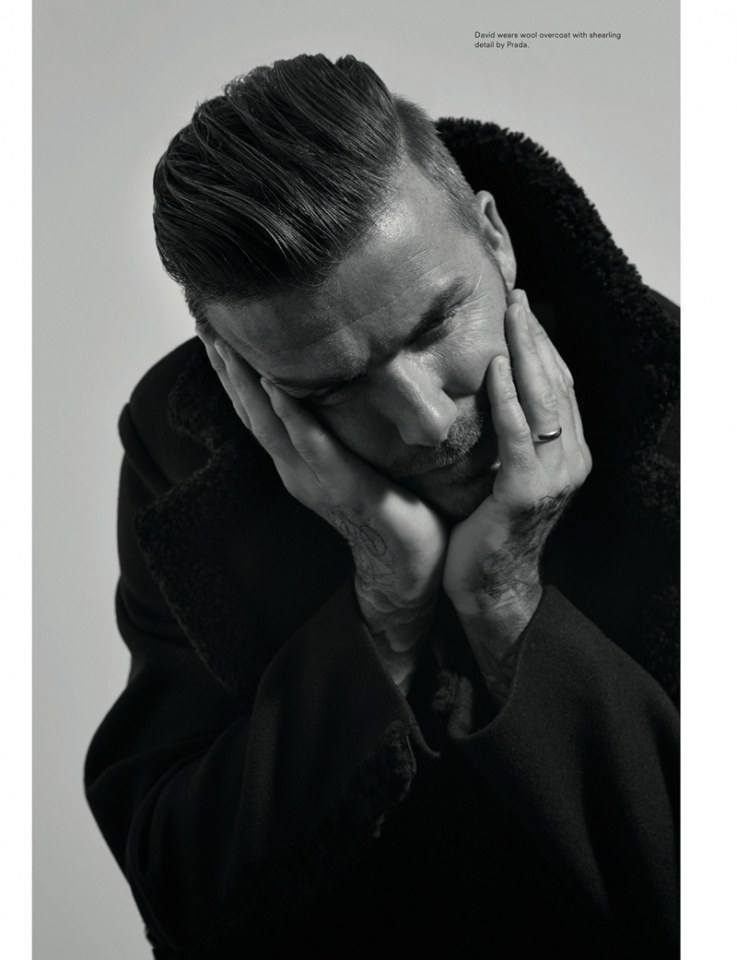 David Beckham @ AnOther Man F/W 2014