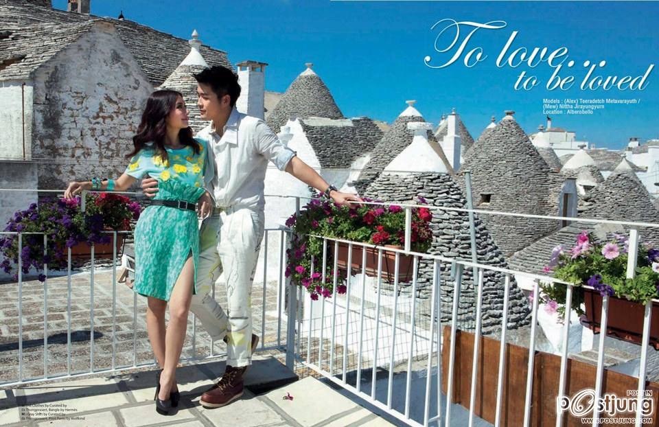 อาเล็ก-ธีรเดช & มิว-นิษฐา @ HONEYMOON+TRAVEL no.148 September 2014