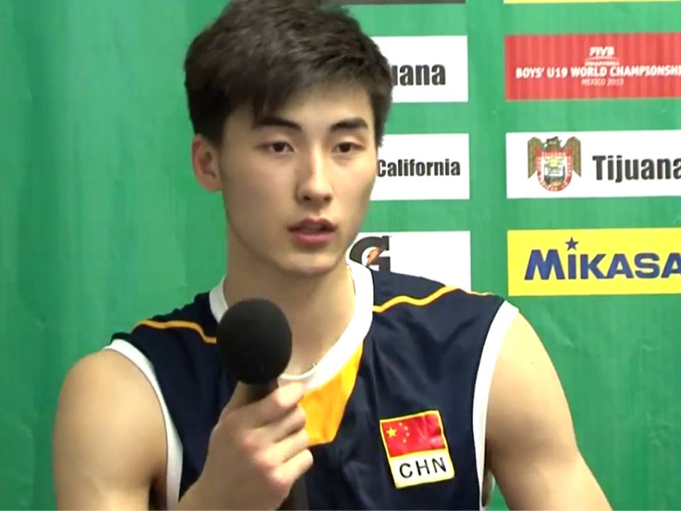 Yaochen Yu นัก Volleyball กัปตันและมือเซตทีมชาติจีนชุดU19 น่ารักดี