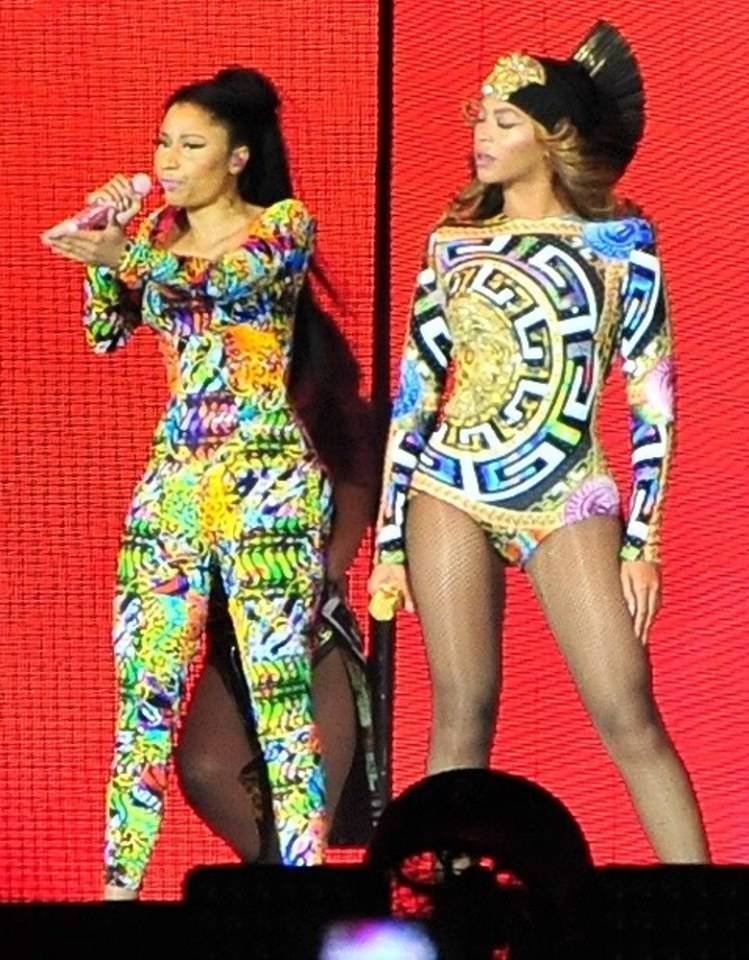 Beyonce on the run tour