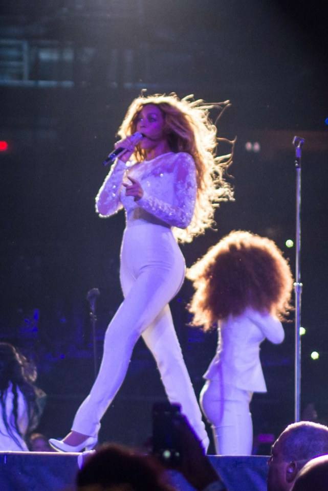 Beyonce on the run tour