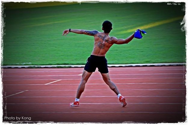 เอ พีรเชษฐ์ นักกรีฑา (พุ่งแหลน) ทีมชาติไทย