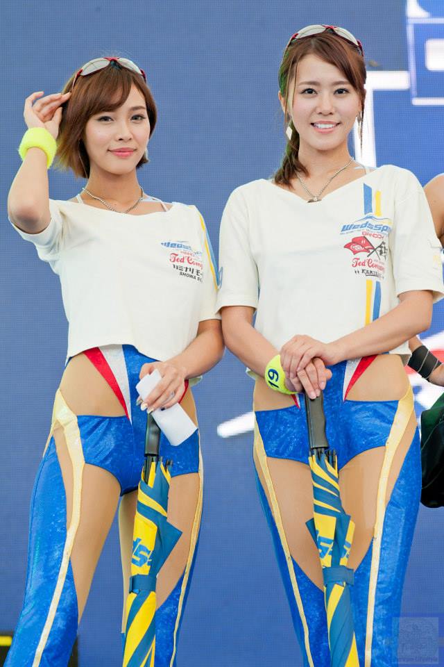 สาวๆเรซควีนญี่ปุ่นปะทะพริ๊ตตี้สาวไทยในงานบุรีรัมย์มอเตอร์โชว์
