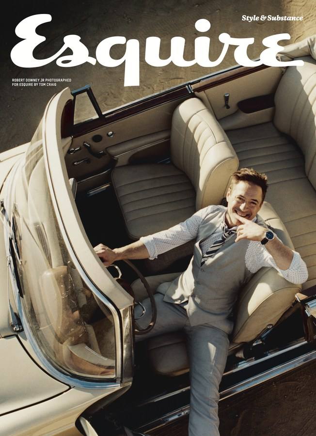 Robert Downey Jr.@ Esquire UK November 2014