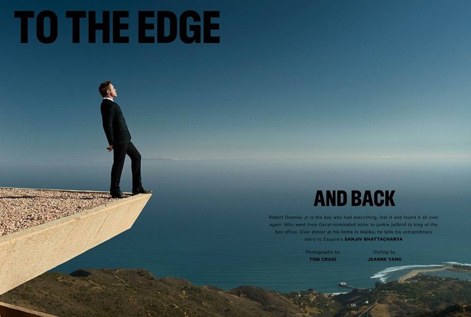 Robert Downey Jr.@ Esquire UK November 2014