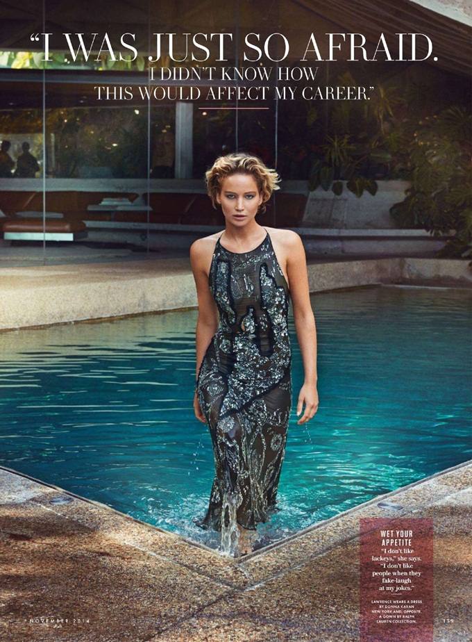 Jennifer Lawrence @ Vanity Fair Magazine November 2014