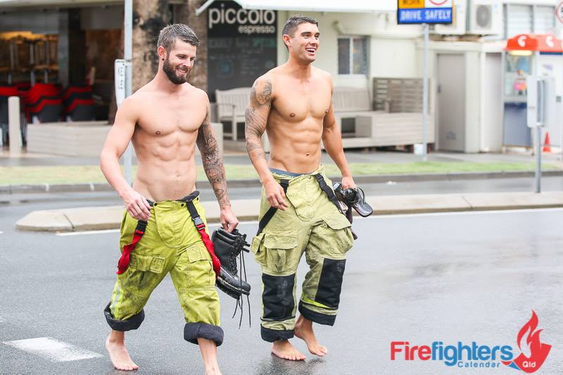แซบกับเกงนักดับเพลิง ใน Firefighters Calendar 2015