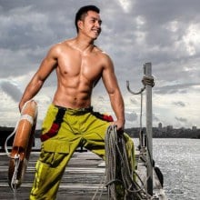 แซบกับเกงนักดับเพลิง ใน Firefighters Calendar 2015