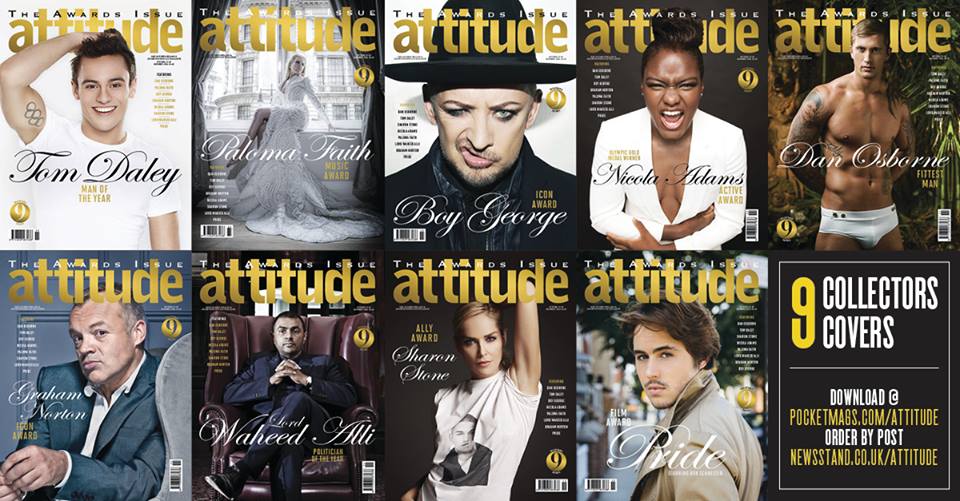 Dan Osborne @ Attitude UK November 2014