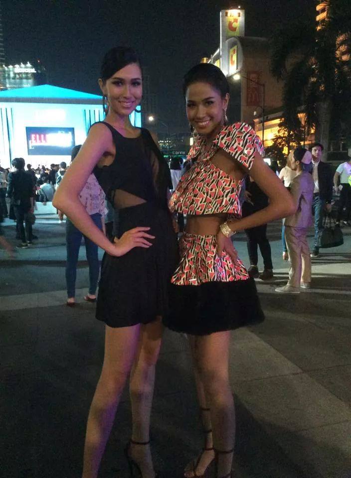 Miss World & Universeat ELLE Fashion Week 2014 in Bangkok