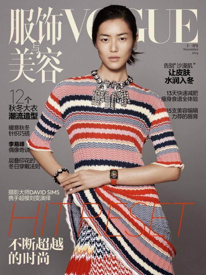 Liu Wen @ Vogue China November 2014