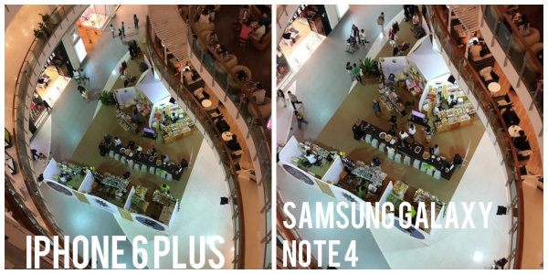 วัดกันให้เห็นแบบชัดๆ ภาพสุดแหล่มจากSamsung Galaxy Note 4 vs Apple iPhone 6 Plus