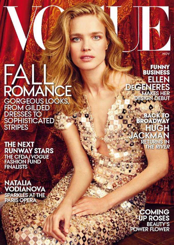 Natalia Vodianova @ Vogue US November 2014