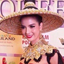  นักรบของแผ่นดิน  ชุดประจำชาติไทยใน Miss International Queen 2014