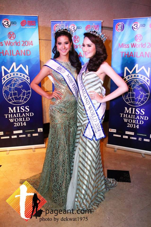 วีนัส และ แพท รองชนะเลิศ Miss Thailand World 2014