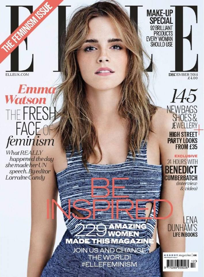 Emma Watson @ Elle UK December 2014