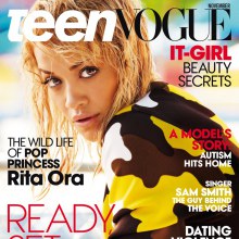 Rita Ora @ Teen Vogue November 2014