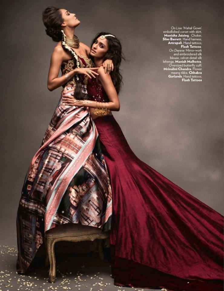 Lisa Haydon @ Vogue India November 2014