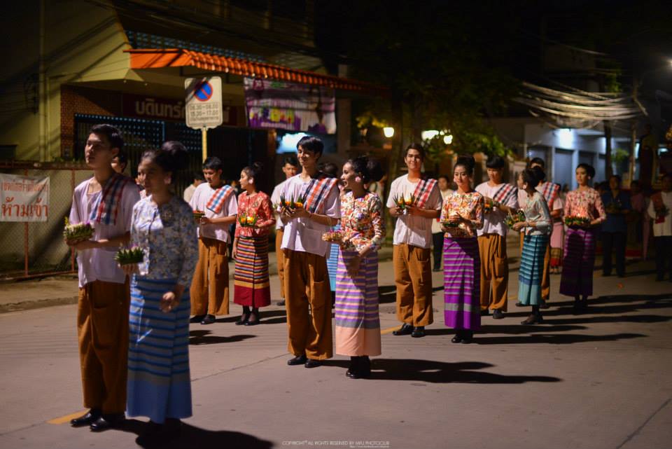 ขบวนกระทงใหญ่ มฟล (งานยี่เป็งเชียงราย)