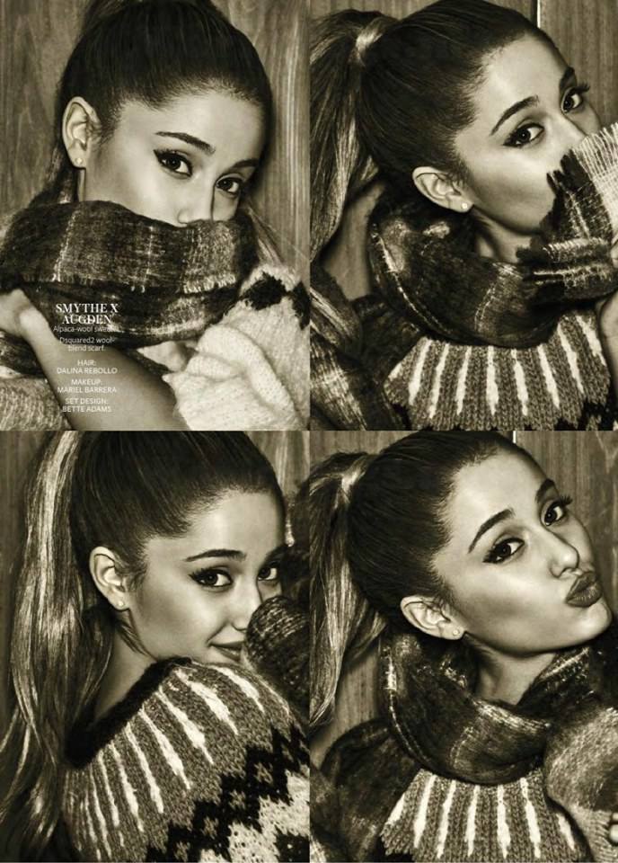 Ariana Grande @ InStyle US December 2014