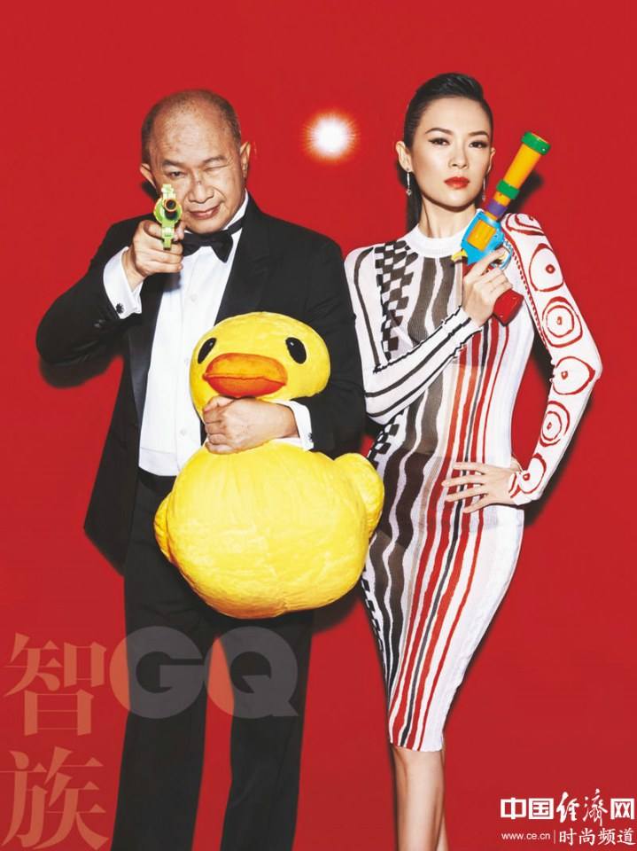 John Woo & Zhang Ziyi @ GQ China November 2014