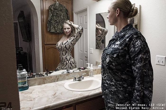 Powerful Photos Reveal The Real People Behind The Military Uniforms