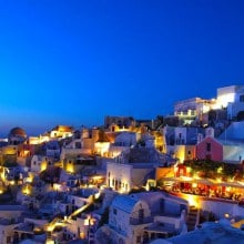 Santorini, Greece Night View :)