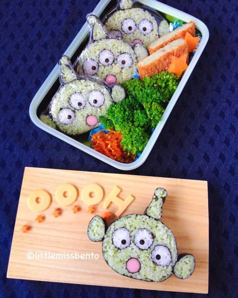 Cute And Creative Pieces Of Sushi Art