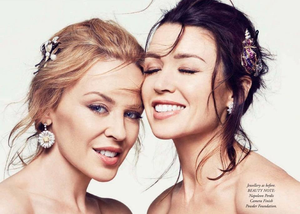Kylie & Dannii Minogue @ Harper's Bazaar Australia December 2014