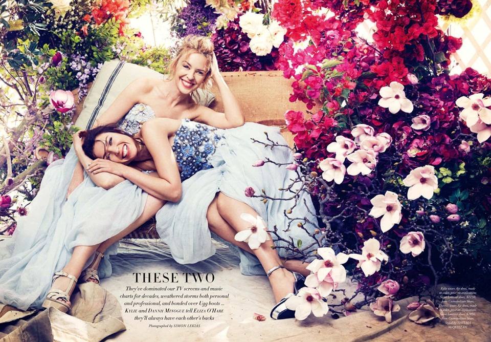 Kylie & Dannii Minogue @ Harper's Bazaar Australia December 2014