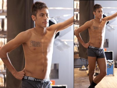 Neymar หนุ่มนักกีฬาหุ่นเซ็กซี่