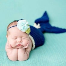 Mermaid Baby Crochet.