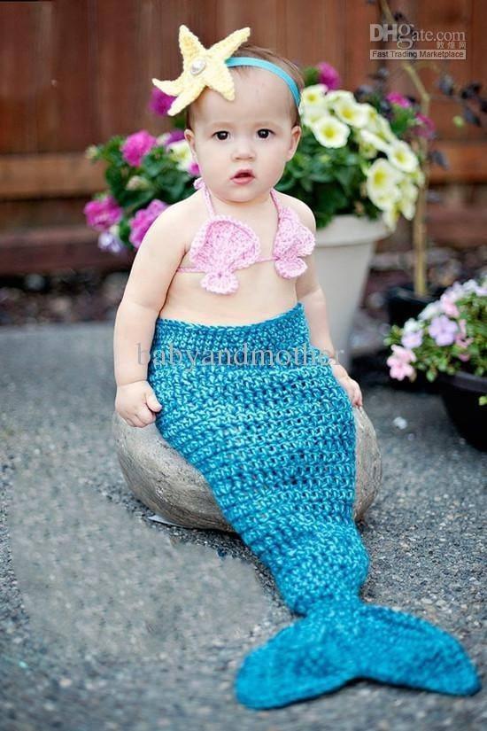 Mermaid Baby Crochet.