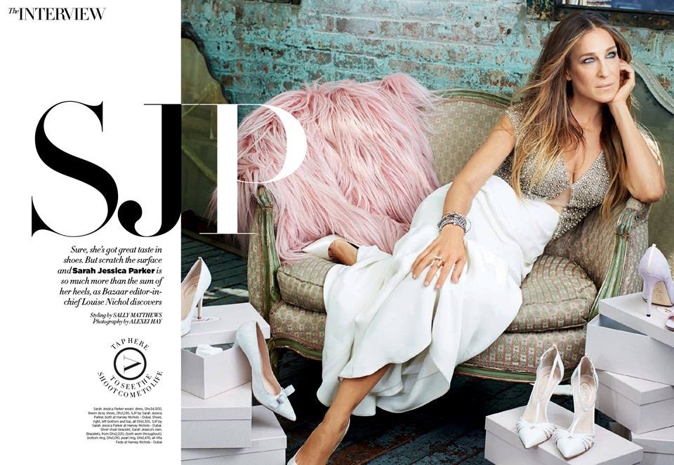 Sarah Jessica Parker @ Harper's Bazaar Arabia December 2014