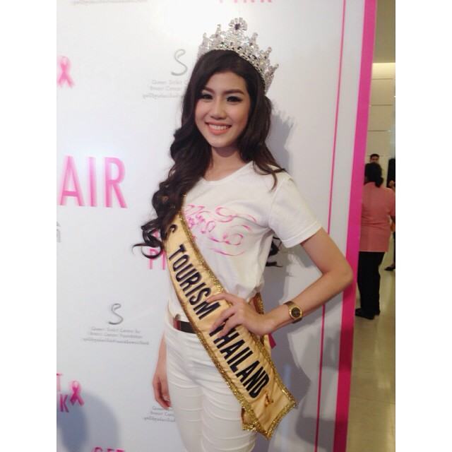 พลอย วรางคนาง ตัวแทนคนสุดท้ายจากเวที Miss Grand Thailand 2014