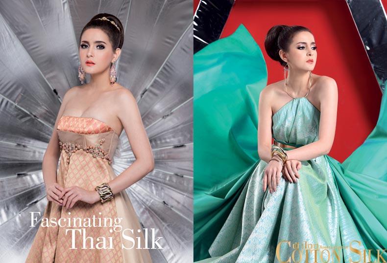 มิสไทยแลนด์เวิลด์ 2012 แฟชั่นผ้าไทยใน Cotton&Silk