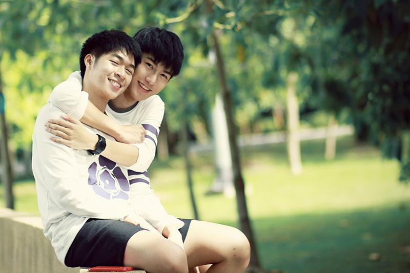 ภาพคุน่ารักๆ ของคู่รักเกย์ คู่นี้