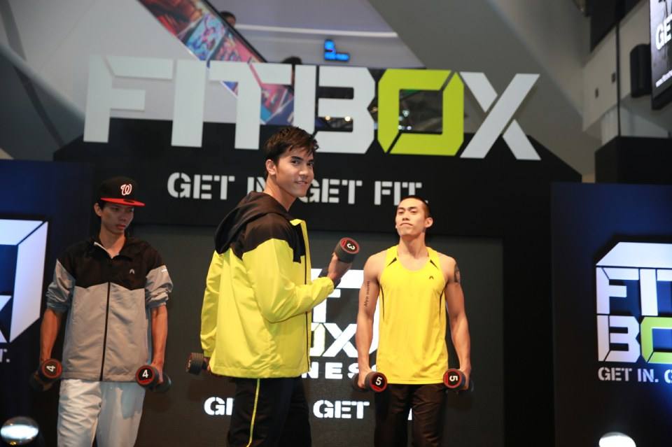 ไม้ วริษฐ์ หล่อน่ารักมาฟิตกับงานเปิดตัว FITBOX