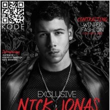 Nick Jonas @ Kode Magazine winter 2014/15