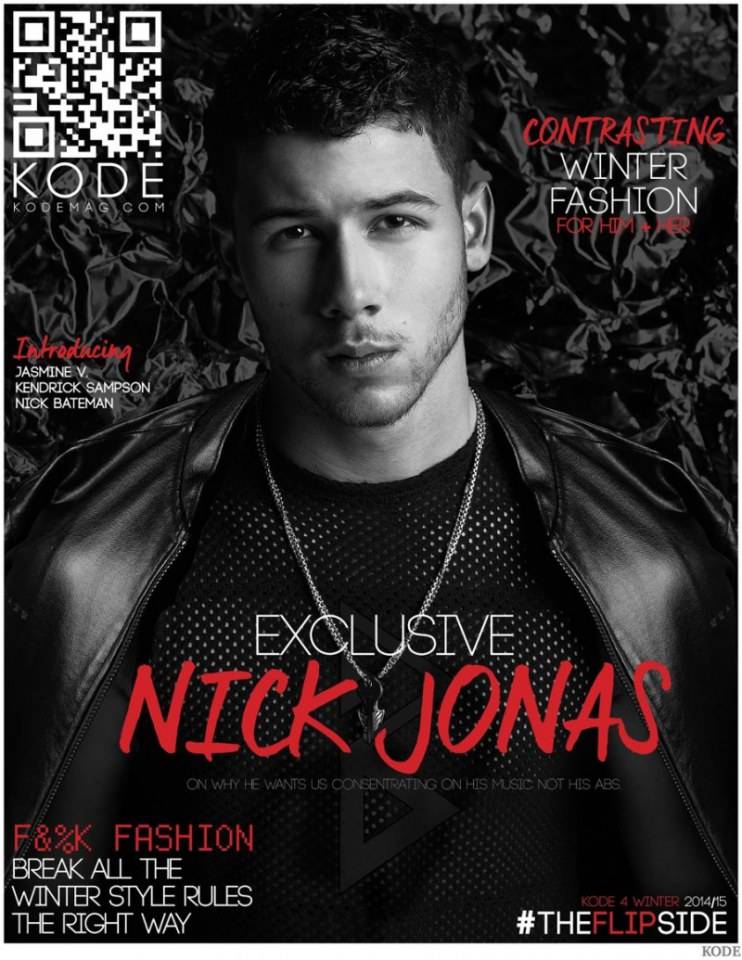 Nick Jonas @ Kode Magazine winter 2014/15