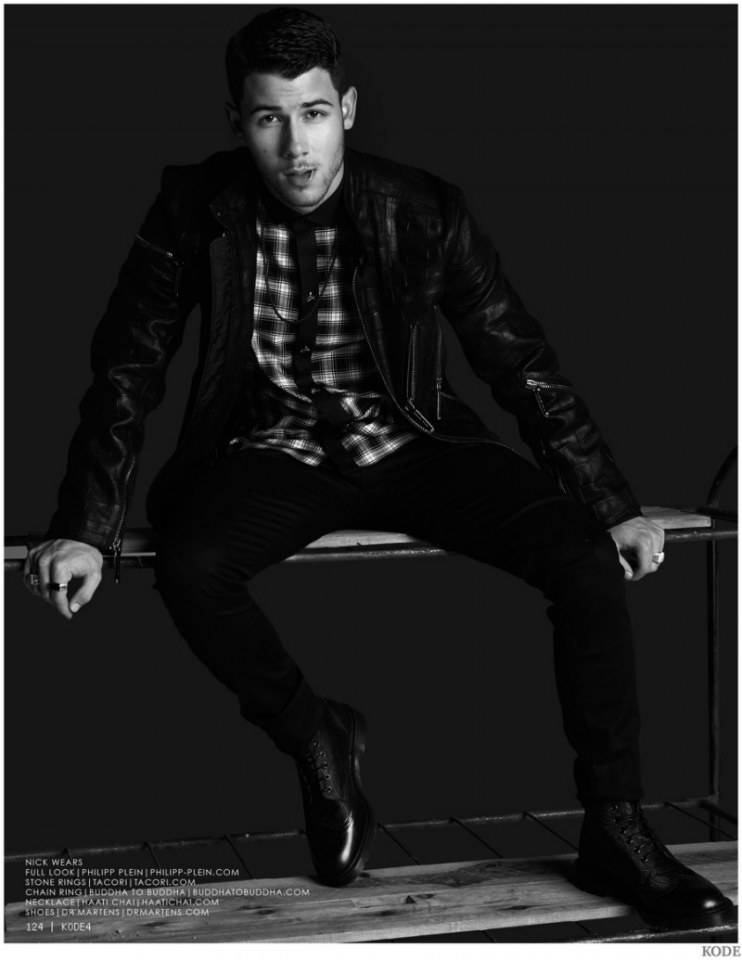 Nick Jonas @ Kode Magazine winter 2014/15
