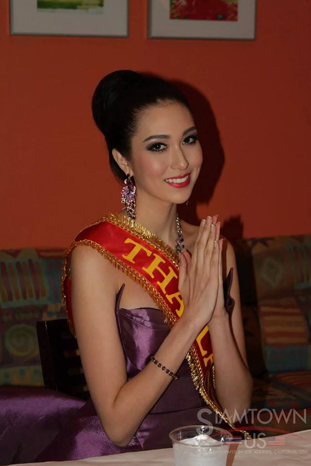 แอลลี่ Miss Universe Thailand 2014 in Los Angeles, USA