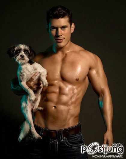 Hunks and Hounds : 2015 Calendar + Behind the scenes VDO