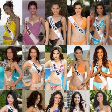 Miss Thailand in Swimsuit : Miss Universe 2000 - 2014
