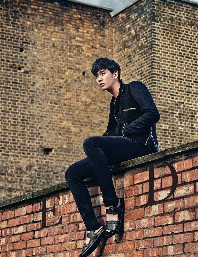 Kim Soo Hyun @ Elle Korea January 2015