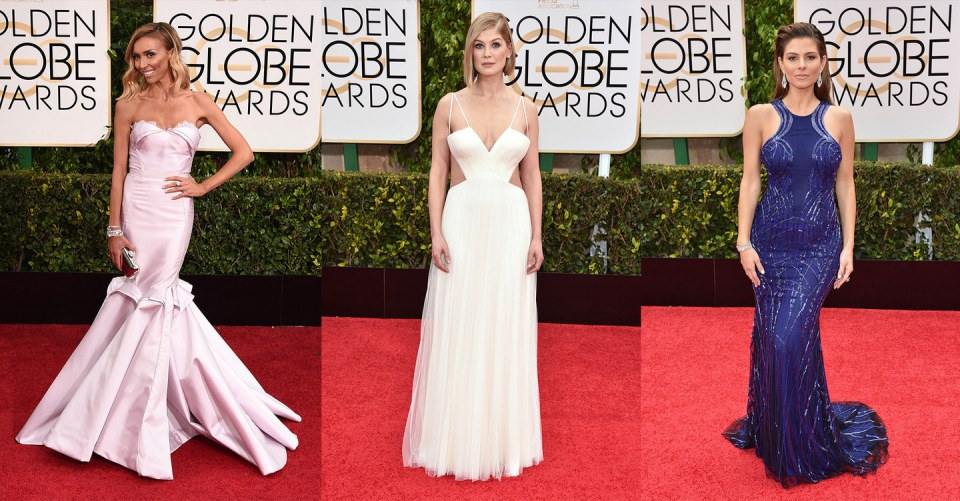 งานประกาศผลรางวัลลูกโลกทองคำ : the 2015 Golden Globes red carpet