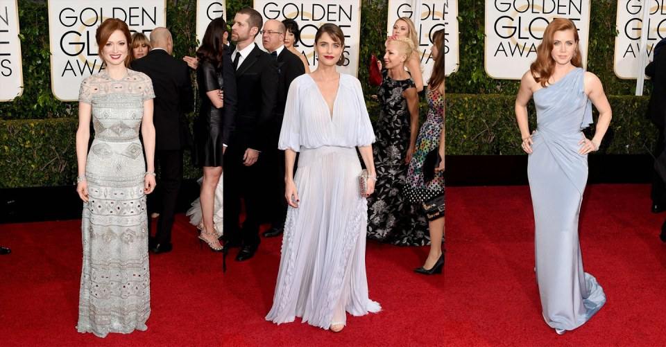 งานประกาศผลรางวัลลูกโลกทองคำ : the 2015 Golden Globes red carpet