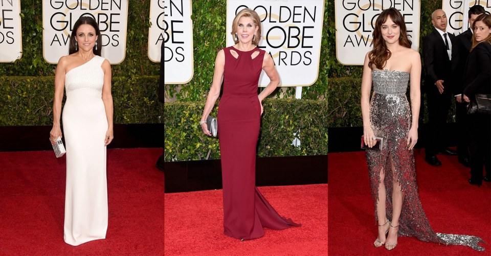 งานประกาศผลรางวัลลูกโลกทองคำ : the 2015 Golden Globes red carpet