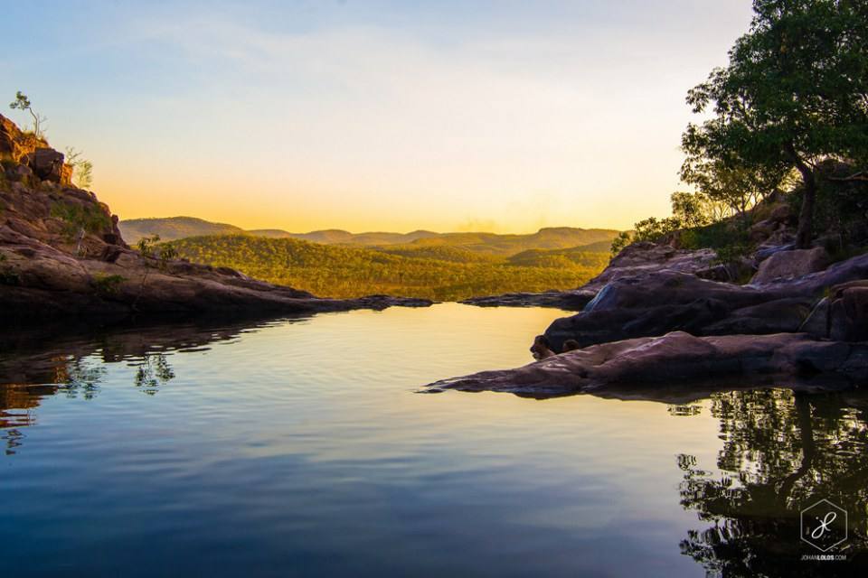 Gunlom Falls, Kakadu National Park, Northern Territory